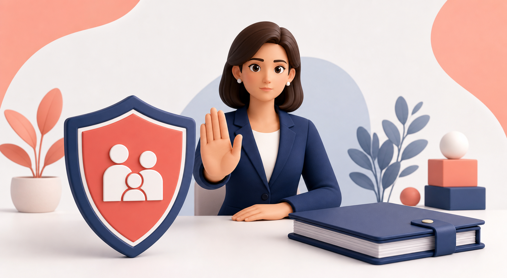 Símbolo de protección para materias familiares no mediables